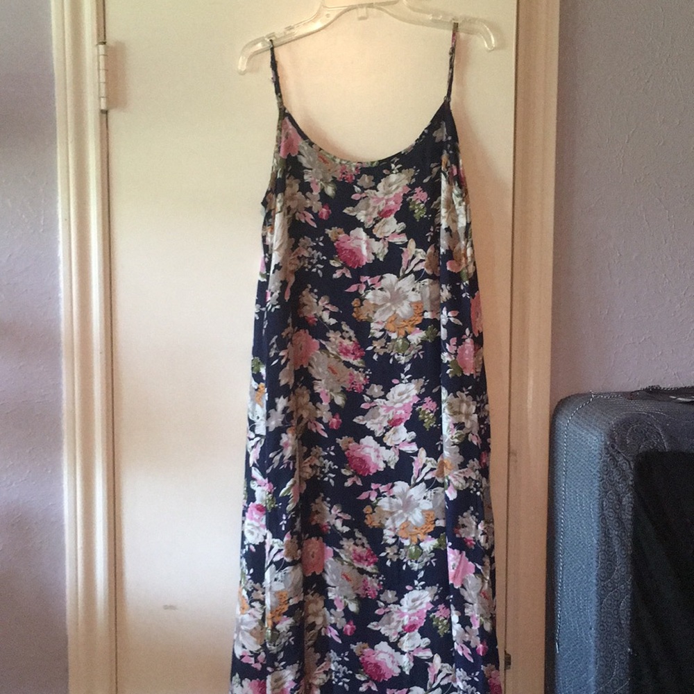 Floral maxi dress